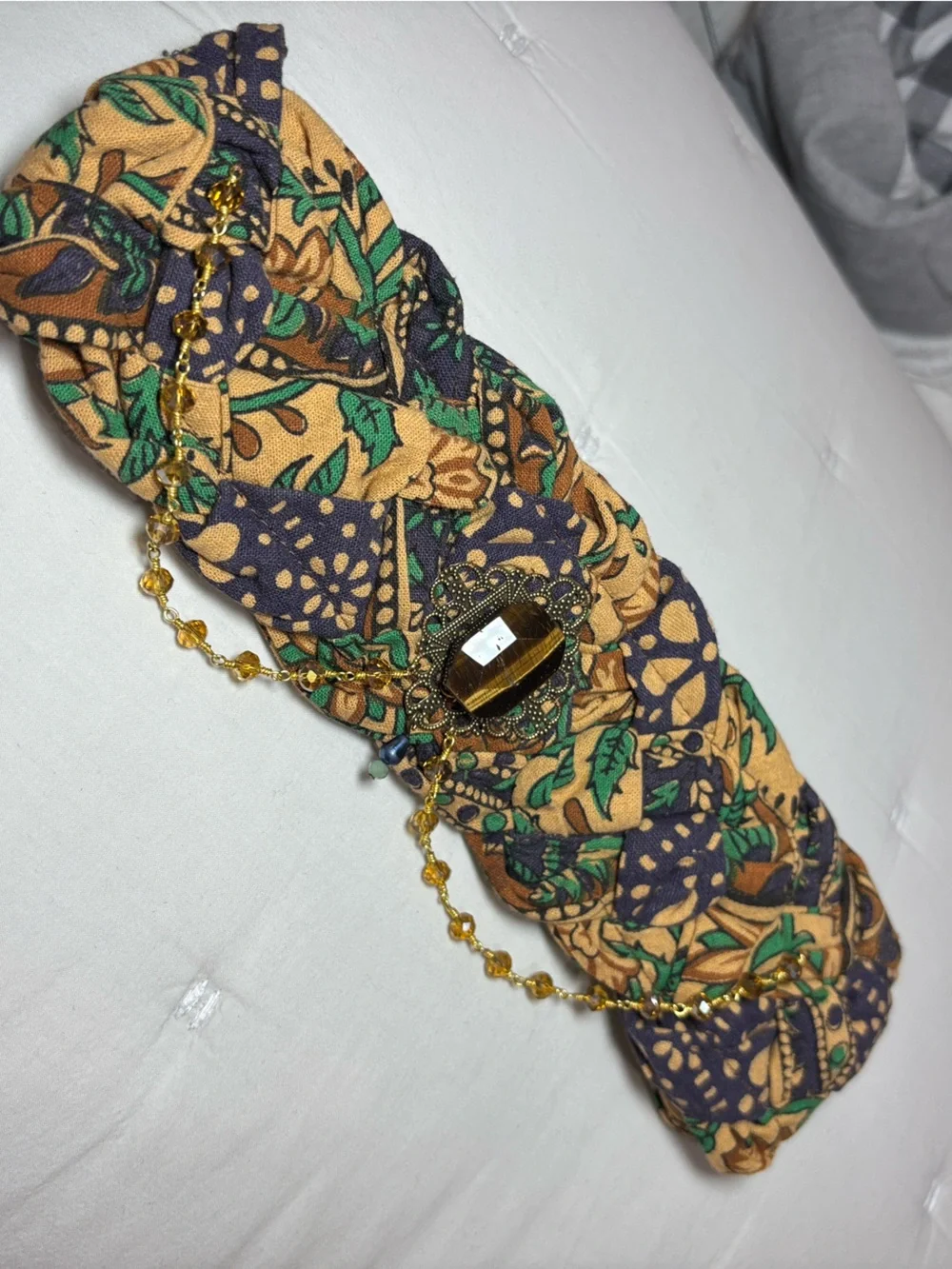 Curried Myrrh Willa Braided Headband
